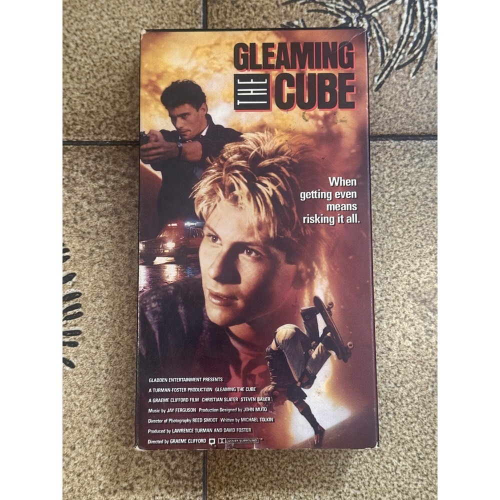 Gleaming The Cube (VHS) 1989, Vestron, OOP, Good Condition